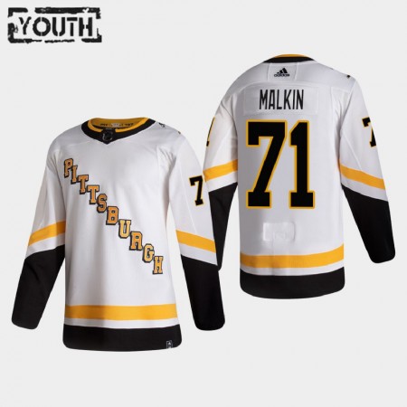 Kinder Eishockey Pittsburgh Penguins Trikot Evgeni Malkin 71 2020-21 Reverse Retro Authentic